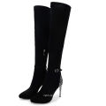 venta caliente maduro sexy mujeres tacones altos sexy botas de invierno estilete